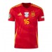 Camiseta España Rodri Hernandez #16 Primera Equipación Eurocopa 2024 manga corta